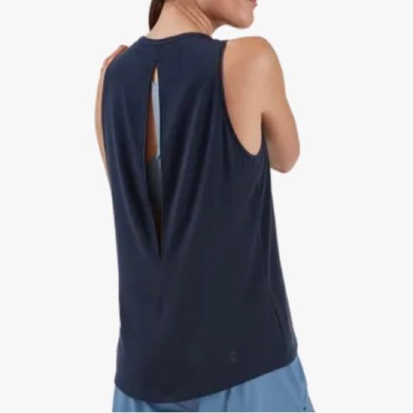 Onward Navy Blue Active Tank - Picture 1 of 7